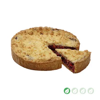 Brievenbus - Kersen Crumble Taartje