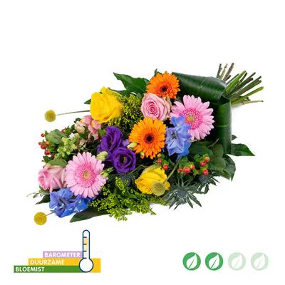 Rouwboeket Kleurrijk
